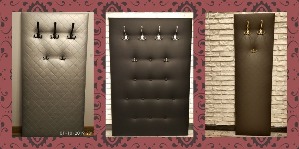 Wieszak tapicerowany Hit ekoskóra wybór kolorów