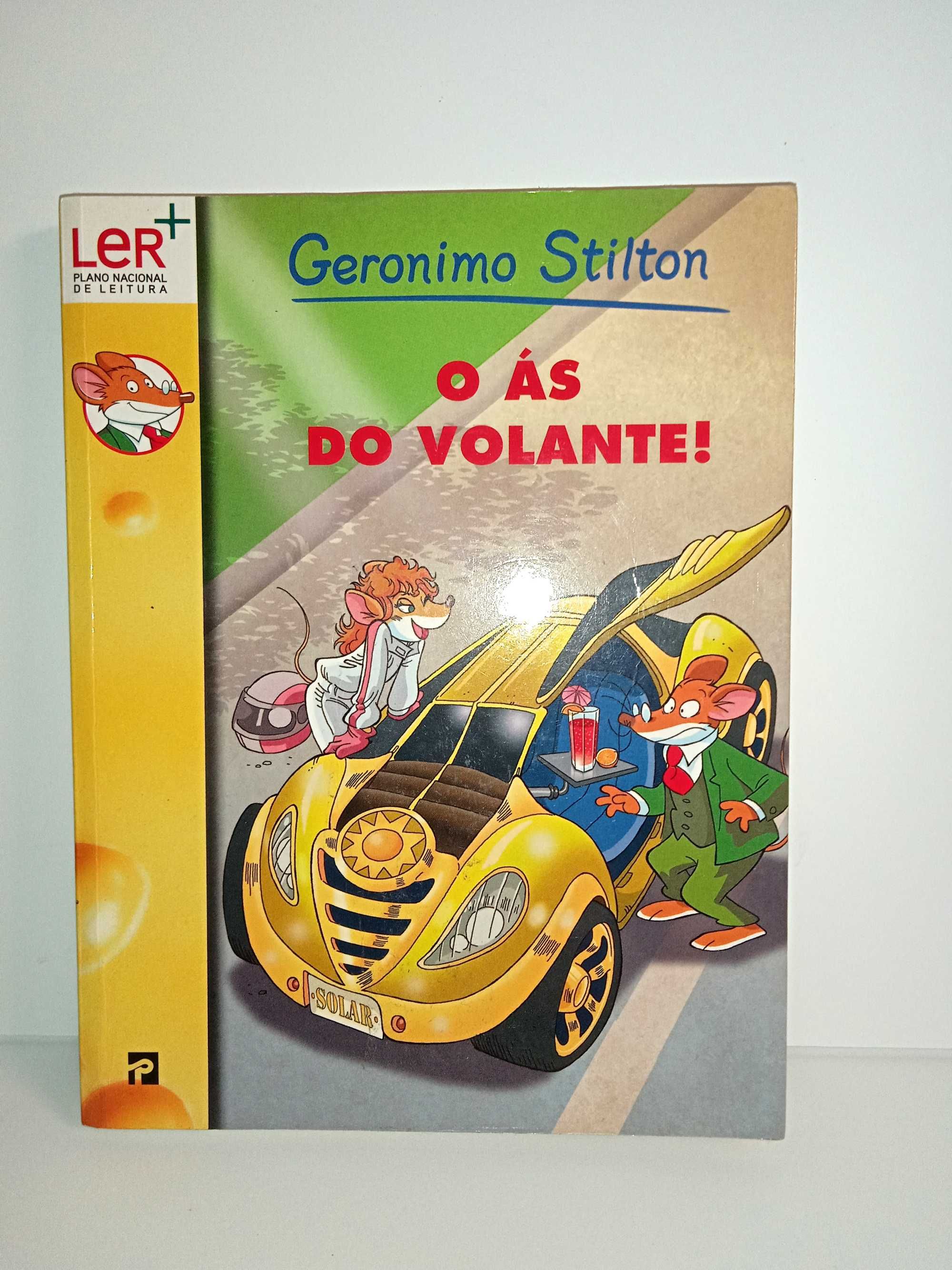 Livro Gerónimo Stilton - O ás do Volante! - N64