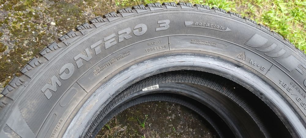 Opony zimowe z 2015r 6mm 185/65/15 Fulda N