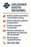 Usługi brukarskie