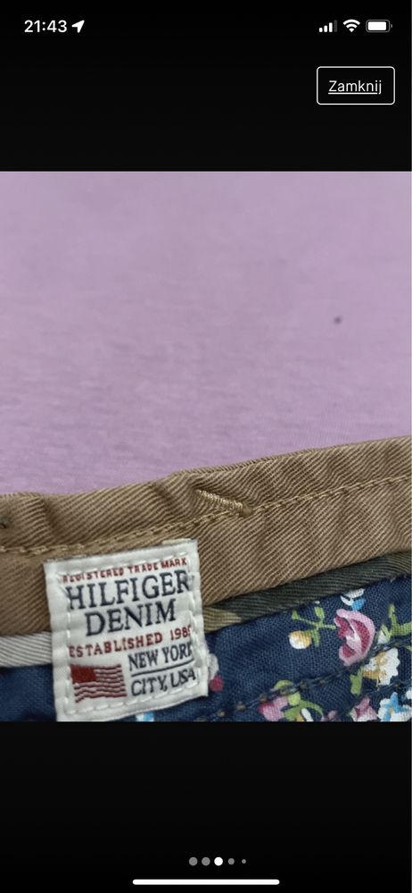 Spodnie L/xl-Tommy Hilfiger