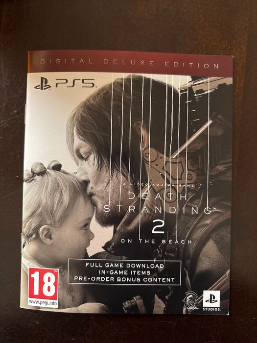 Death Stranding 2 PS5 digital deluxe edition