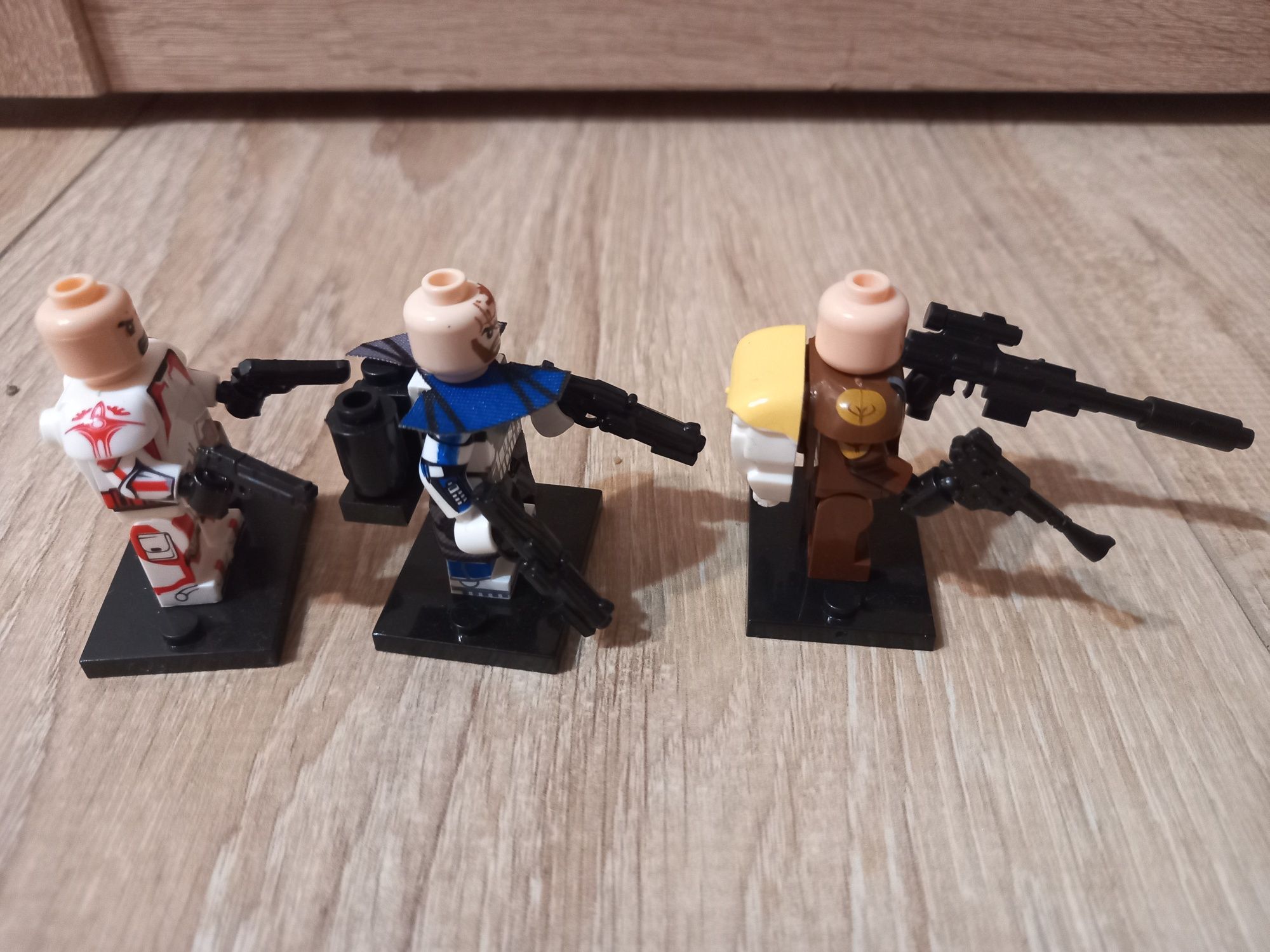 3 customowe klony Star Wars