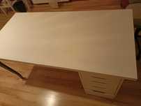 Blat IKEA biały lakierowany stół biurko
