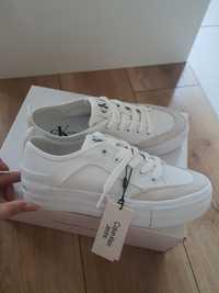 Calvin Klein vulc flatform bold irreg lines 39