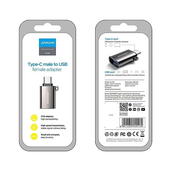 Adapter Typ-C na USB 3.0 Joyroom