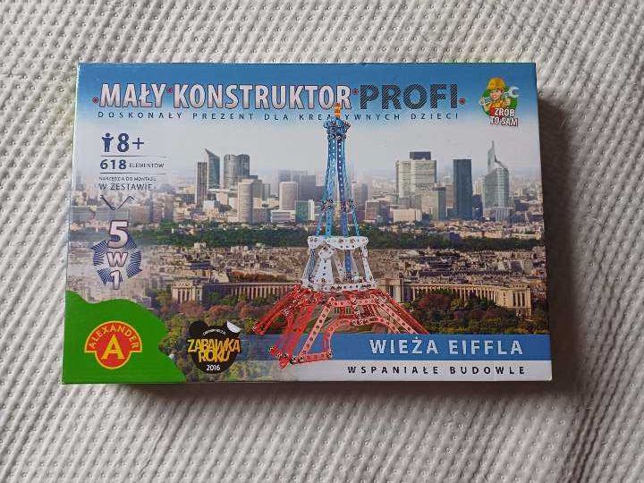 Mały Konstruktor Wieża Eiffla 5w1 Aleksander