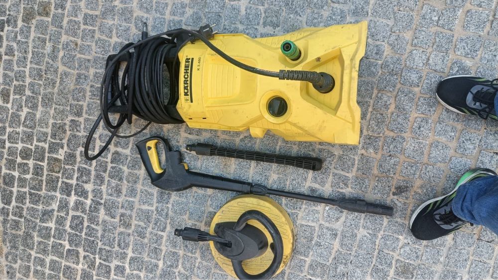 Maquina àgua pressão
