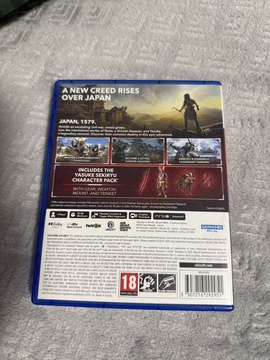 Assassins creed Shadows PS5