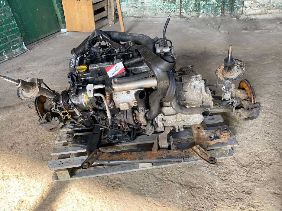 Двигатель Opel Astra H 1.7 CDTI Двигун Meriva Z17DTH Мотор Разборка