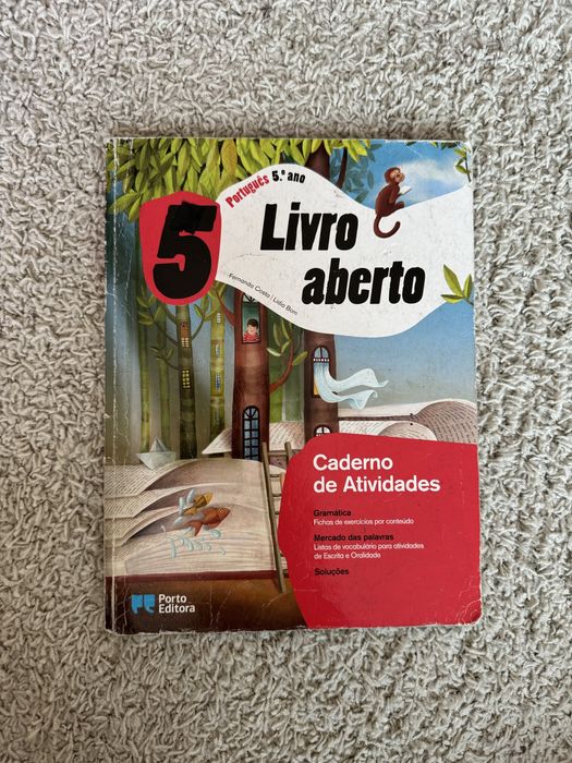 Livro Fichas / Caderno Atividades 5.ºano