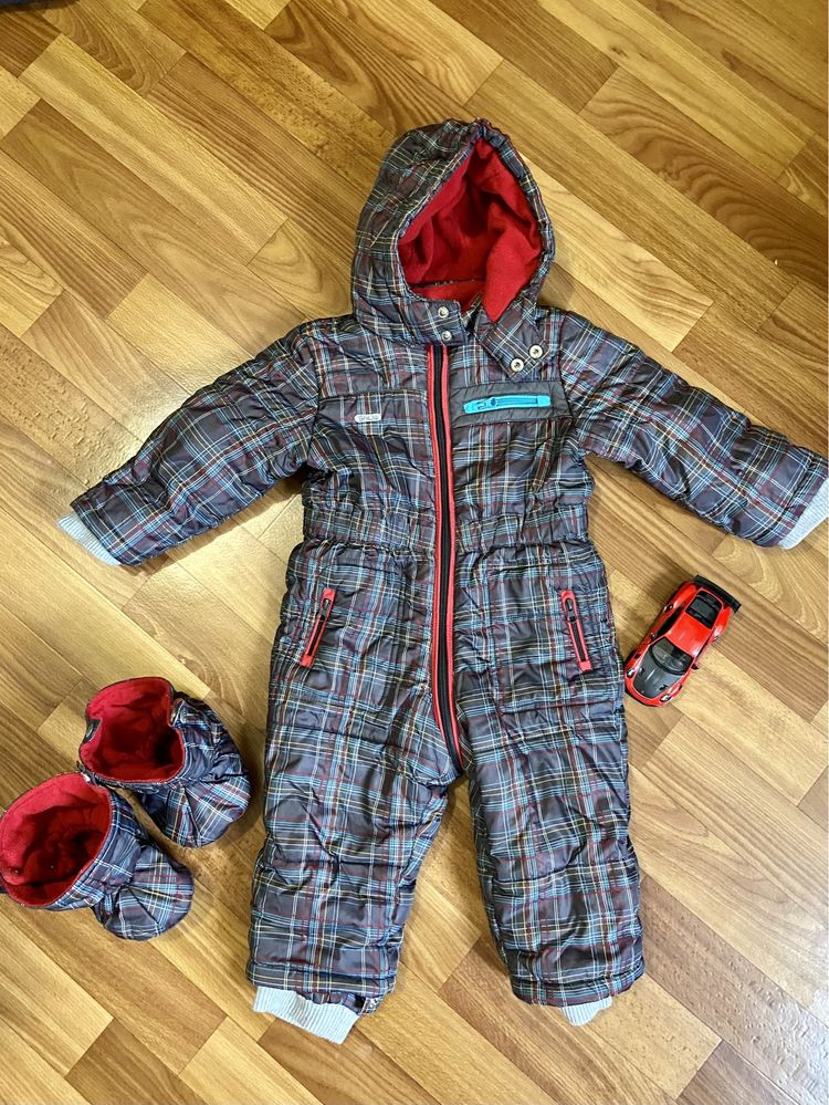 Зимний комбинезон Chicco, р.12мес (74см)