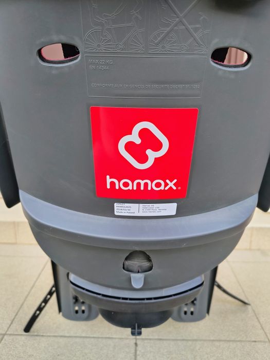 Hamax fotelik rowerowy dla dziecka