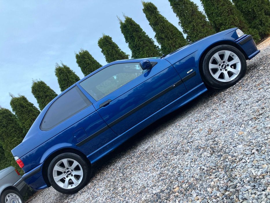 BMW e36 M-Pakiet Avusblau Bogata Wersja 175.000 km ASC Klima 4xAirBag