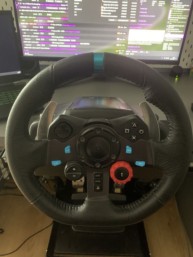 Kierownica logitech g29 + shifter + stojak