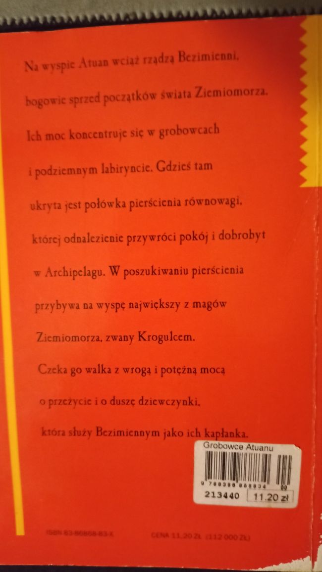 Grobowce Atuanu - Ursula K. Le Guin