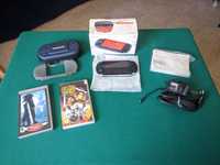 PlayStation Portable/PSP Slim CFW + 8GB + Jogos + Acessórios