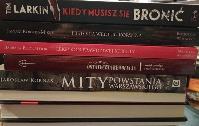 Książki różne historia i czasy obecne