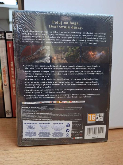 Mocny Zestaw Stratega! Pillars Of Eternity II 2 Deadfire+1PC