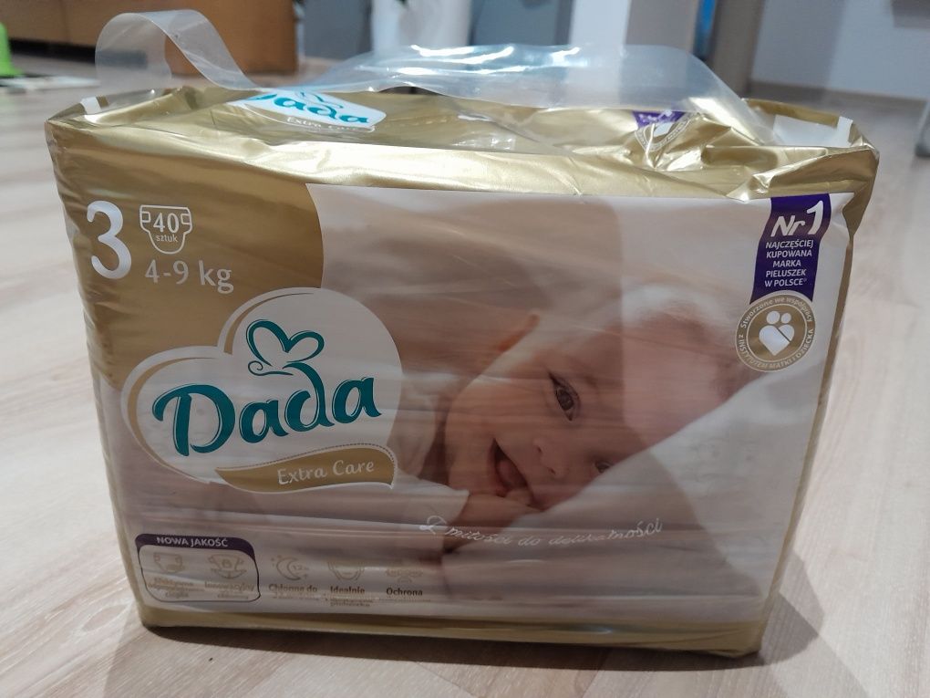 Pampersy dada 3, złote extra care