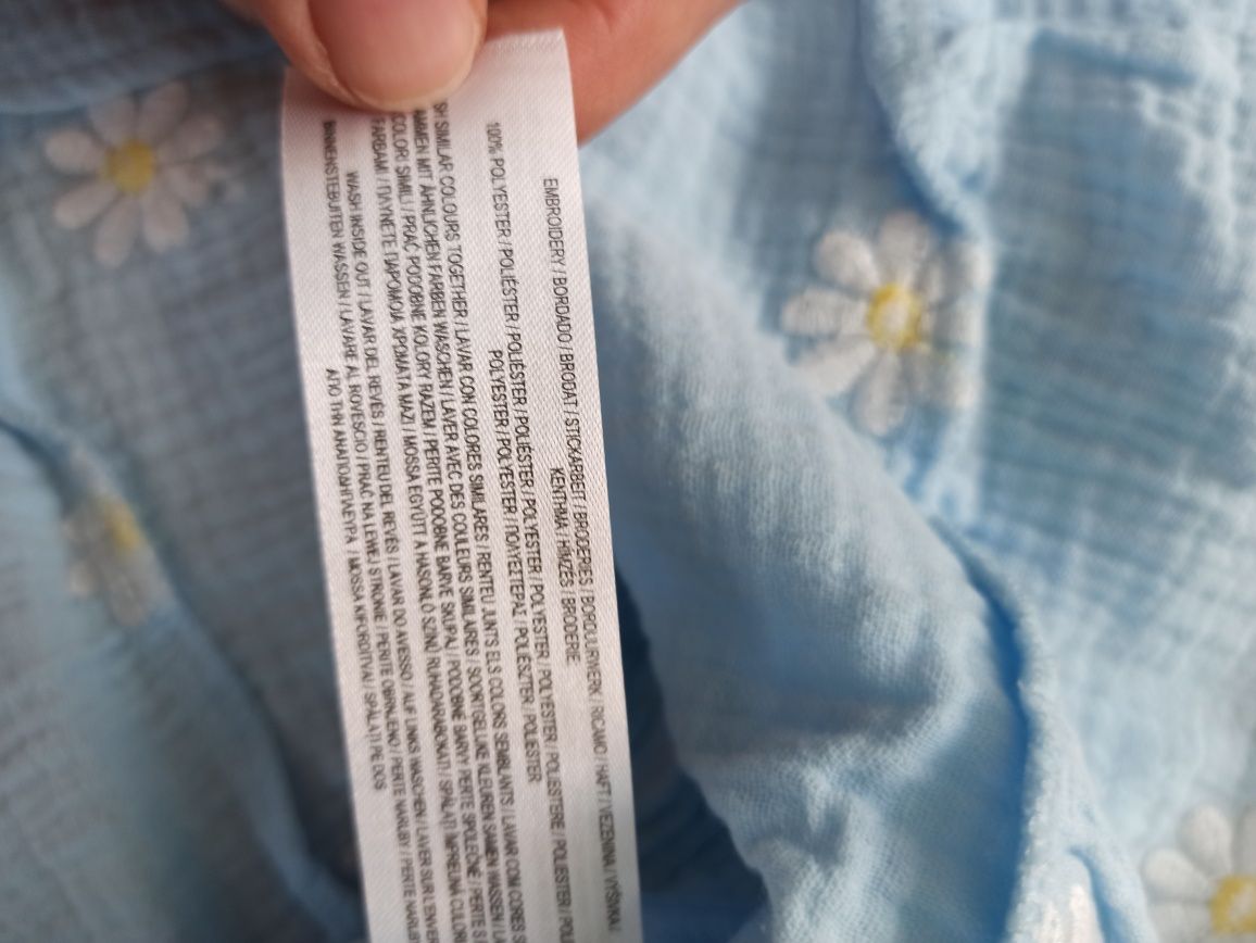 Piękna sukienka dla dziewczynki  PRIMARK r.68 3-6m