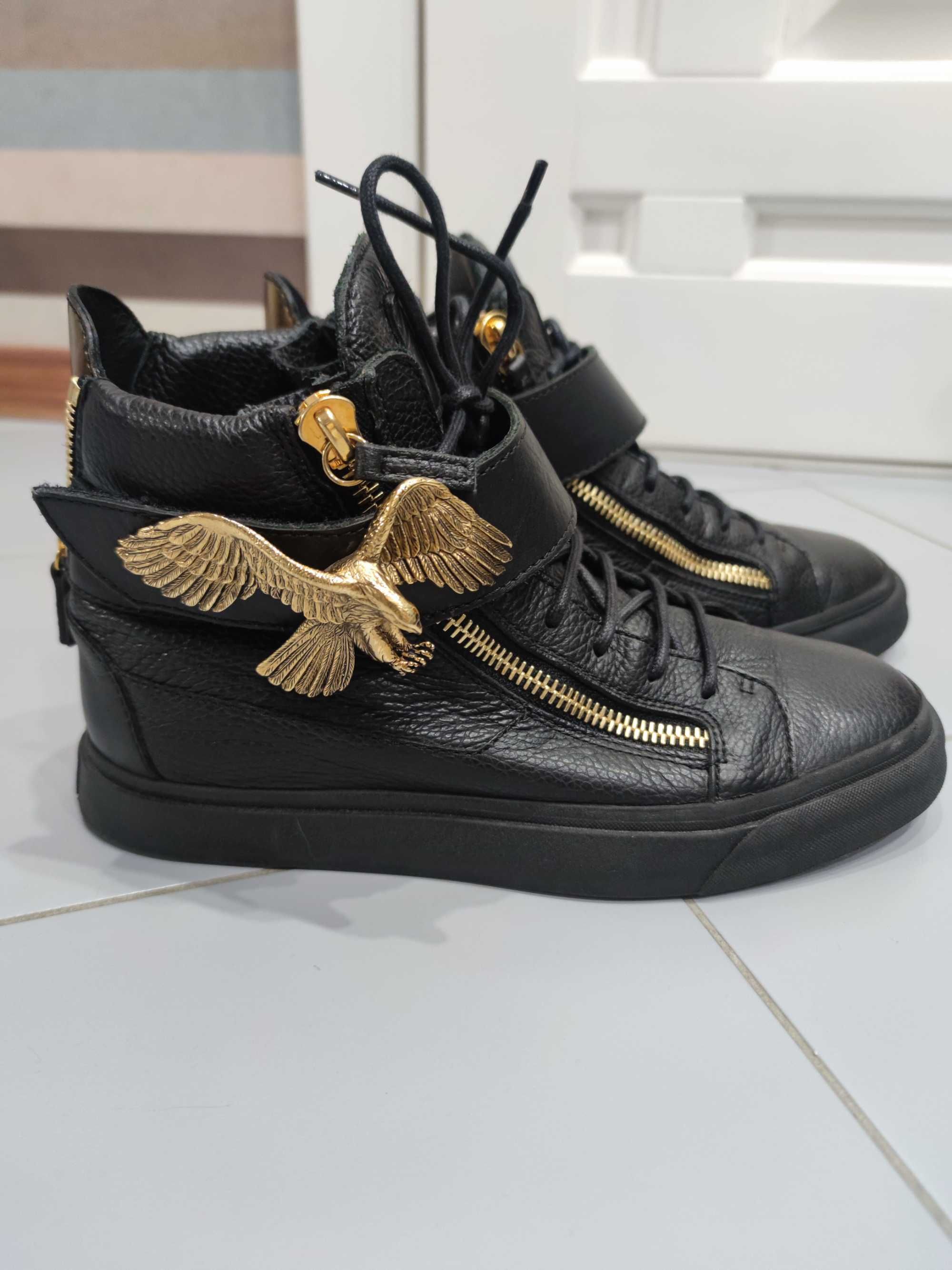 Giuseppe Zanotti eagle кросівки снікерси хайтопи.