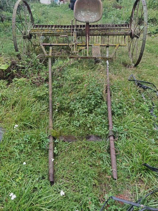 Продам кінську грабарку та сани