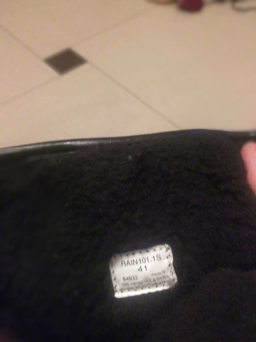 Теплые резиновые сапоги Rain 41 р.