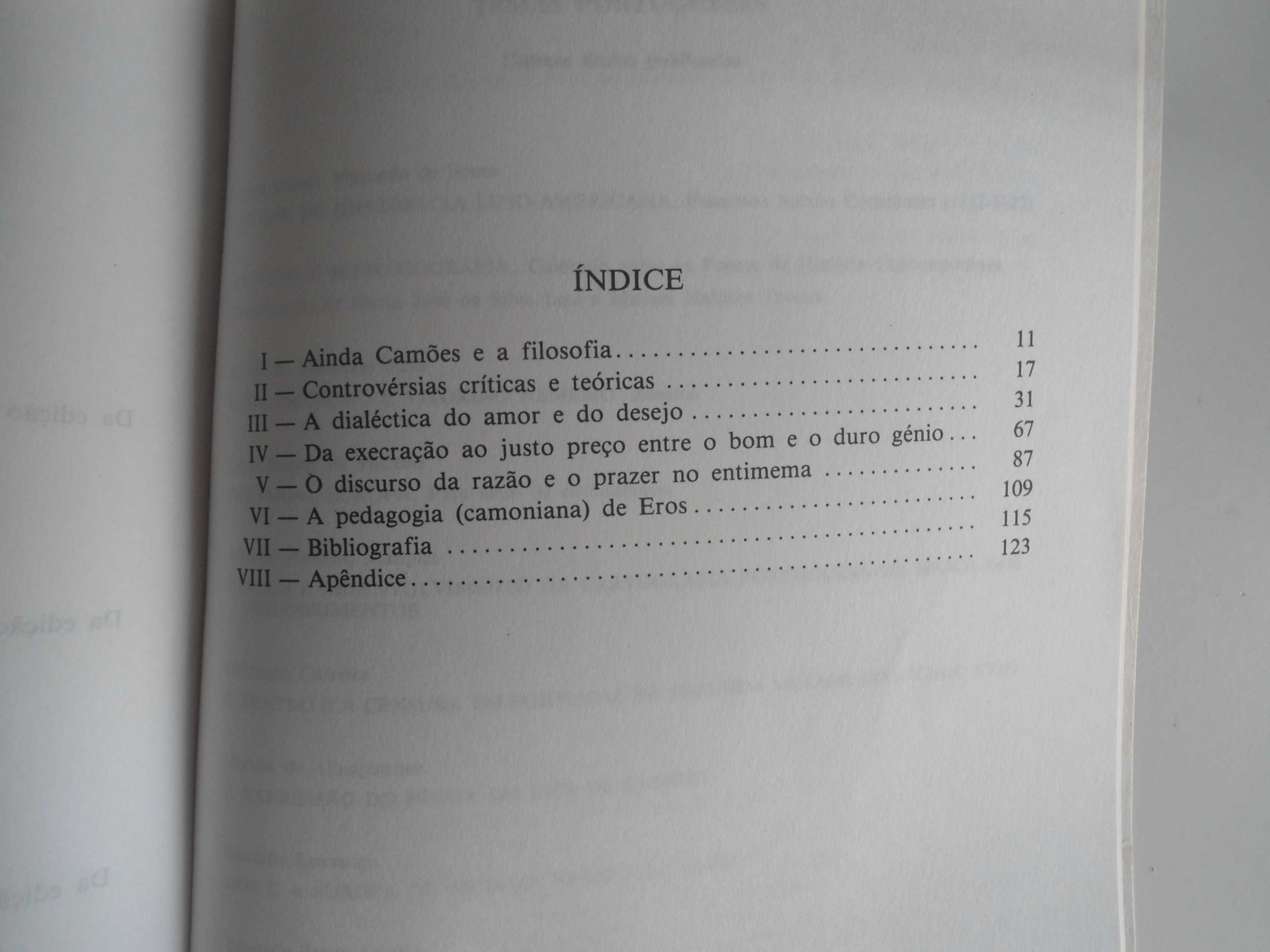 A Dialética do desejo em Camões de Mª Helena Ribeiro da Cunha