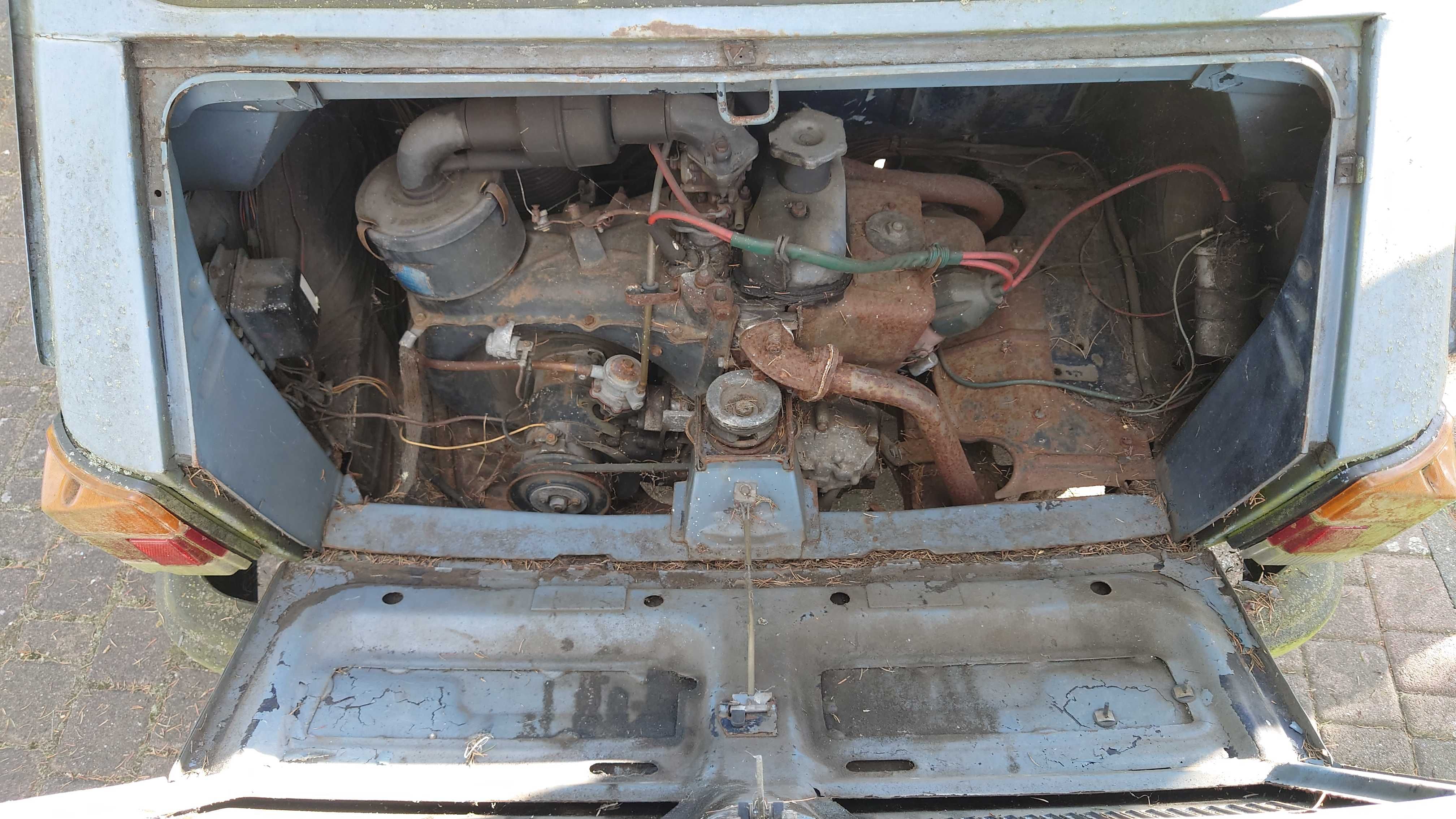 renowacja/odbudowa - mały Fiat / FSM 126p 1978 rok