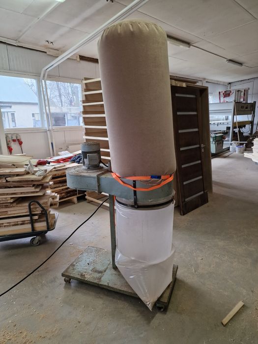 Odciąg do trocin Bauknecht 1.5kw wyciąg wentylator dmuchawa