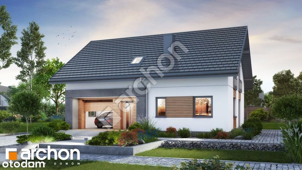 Atrakcyjny dom wolnostojący w Choczni 128,17 m2