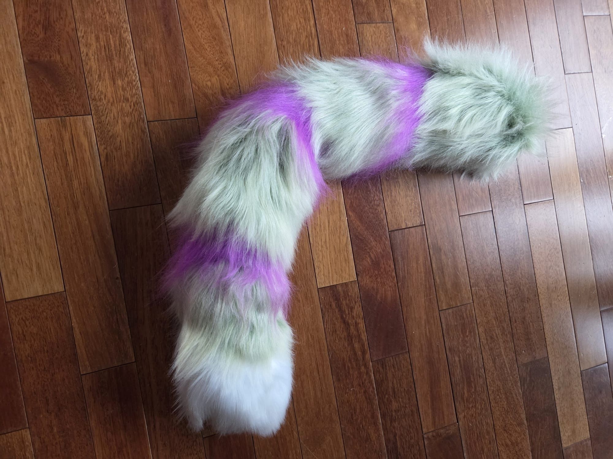 Partial fursuit dino mask