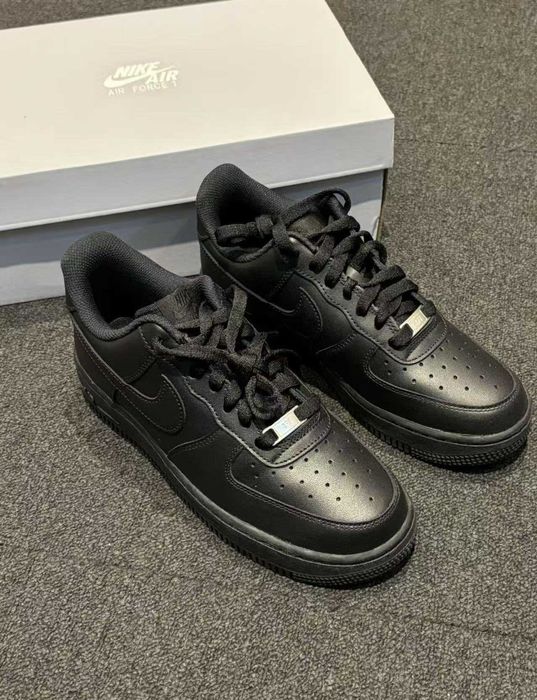 Buty Trampki NikeAir_Force_1_Low _07_Black_R.45