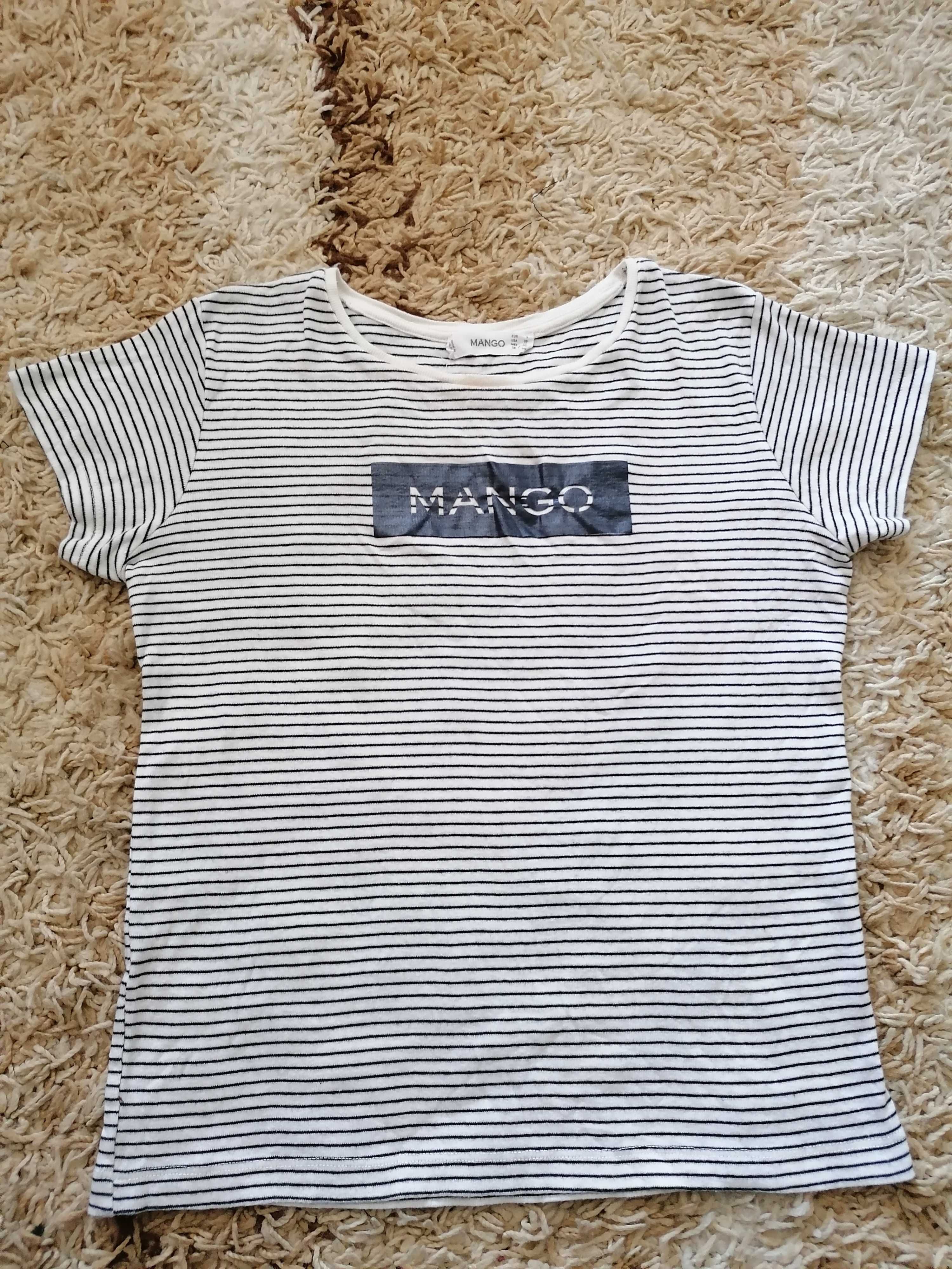 Mango фирменная футболка\S