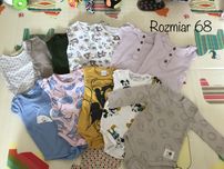 Bodziaki z długim rękawem rozmiar 68