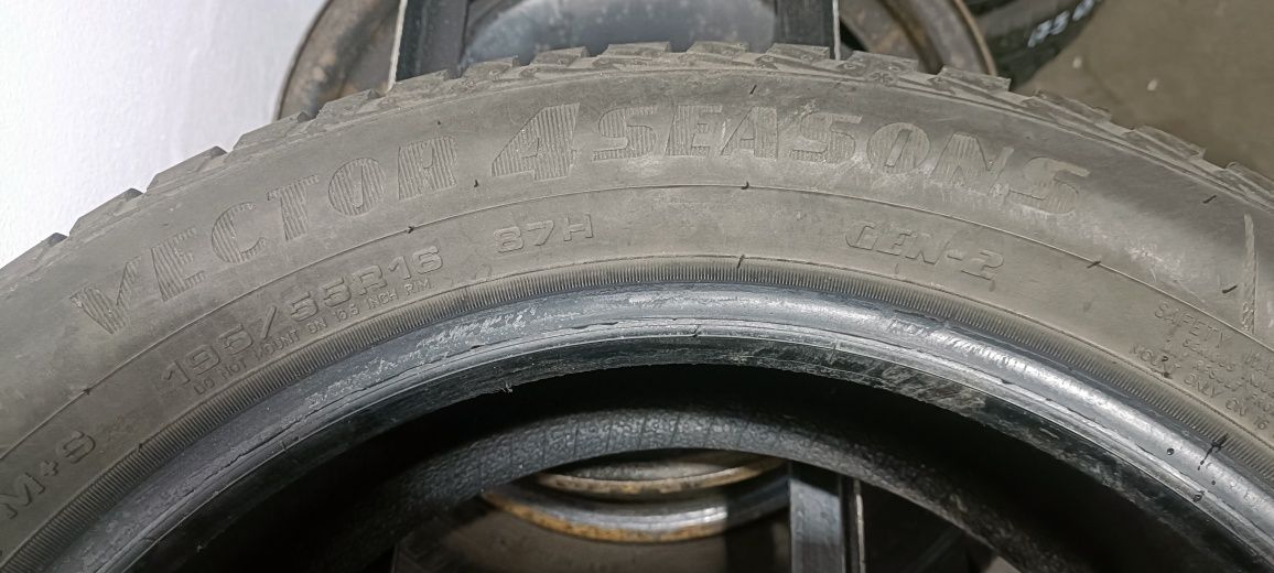 1x opona (nr.467) 195/55R16 Goodyear Vertor4seasons