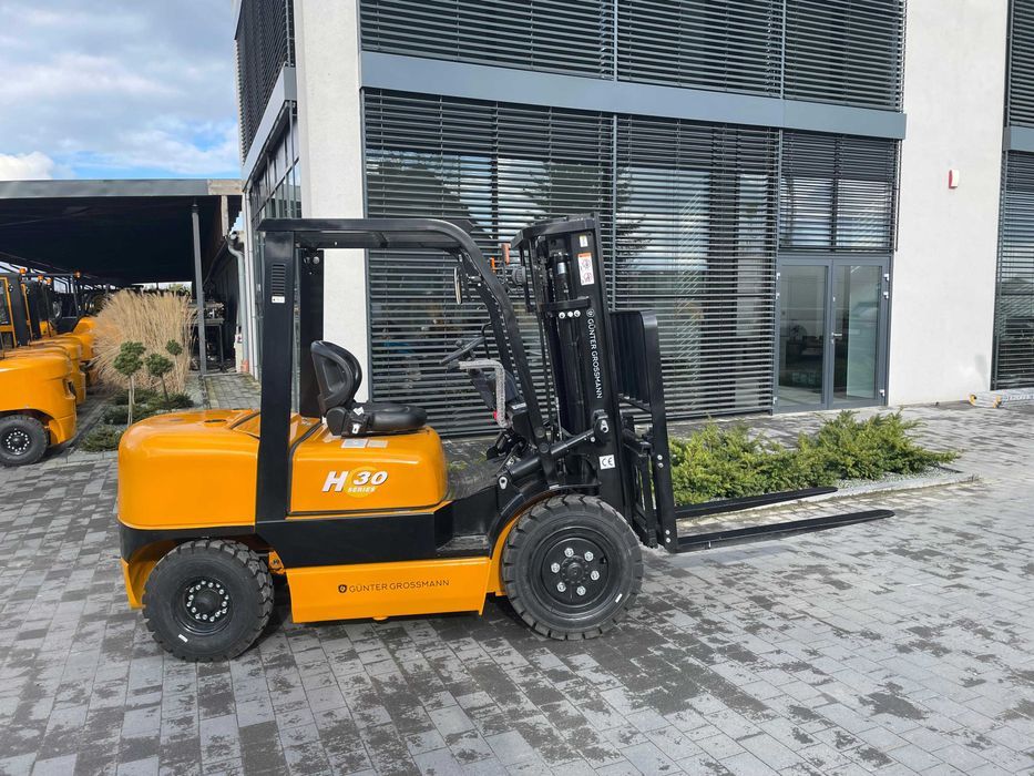 Wózek widłowy Gunter Grossmann 3T Triplex. Nowy.