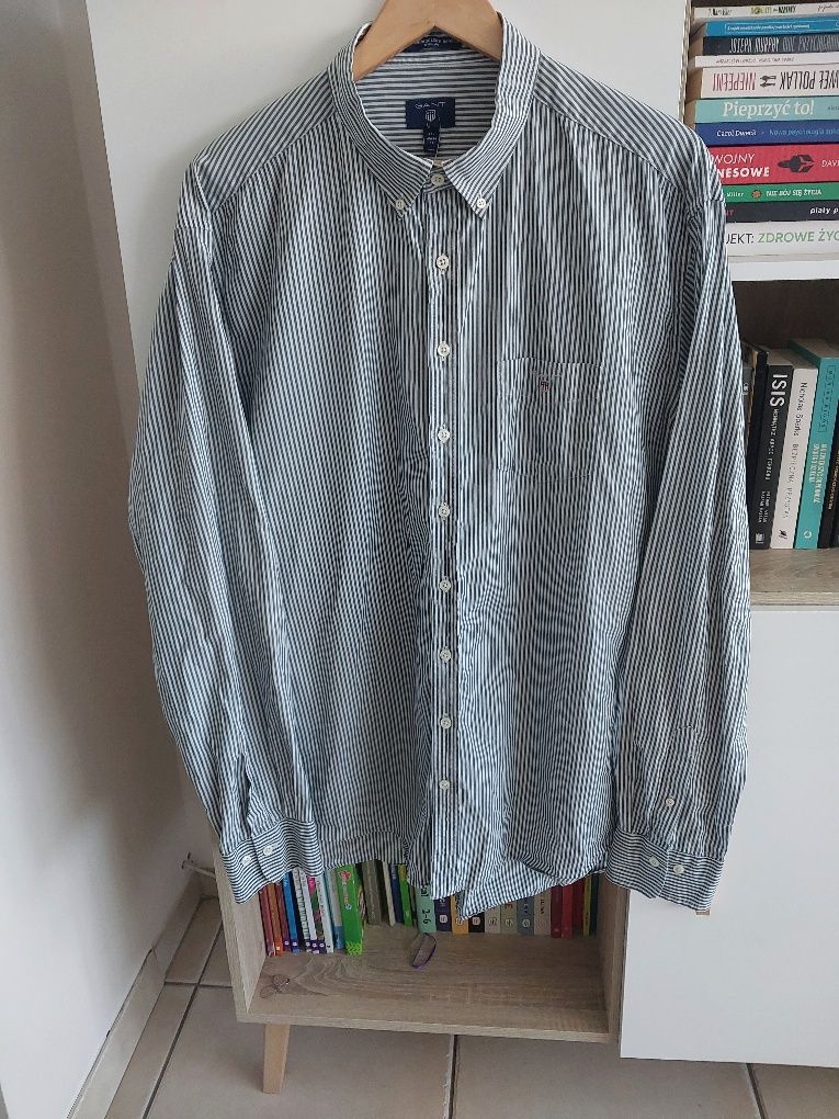 Koszula męska Gant Koszula w paski koszula bawełniana XXL/45
