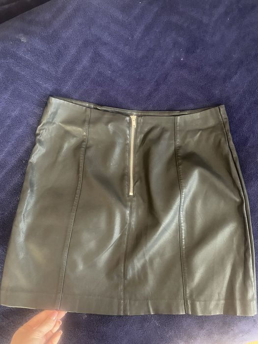 Спідниця з еко шкіри( юбка, юпка) на М-Л
