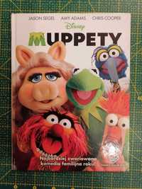 Film DVD z książką "Muppety"