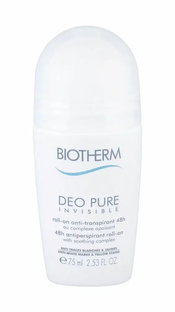 Biotherm Deo Pure Invisible Antyperspirant w Kulce Roll-On 75 ml