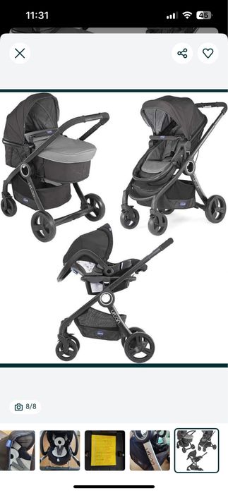 Carrinho bebé Chicco Urban Trio