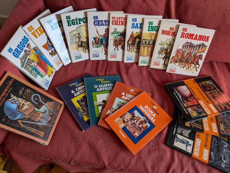 Livros juvenis educativos de finais da década de 1970