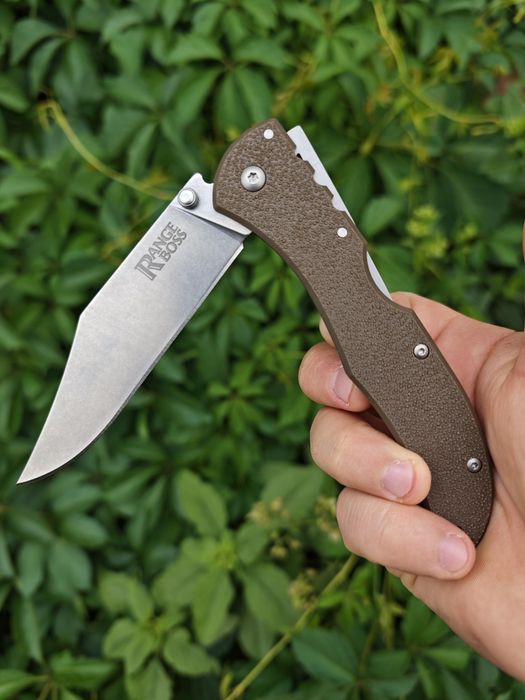 Cold Steel Range Boss полноразмерный и тонкий нож ,лёгкий Broken Skull