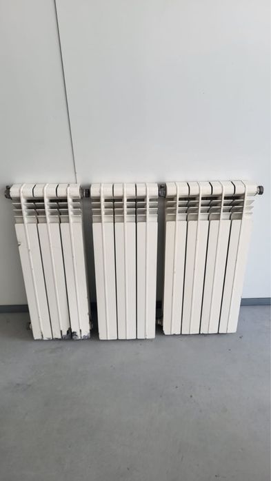 Conjunto de radiadores em alumínio