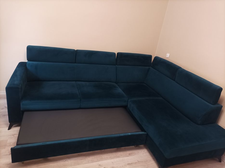 Narożnik z funkcją spania