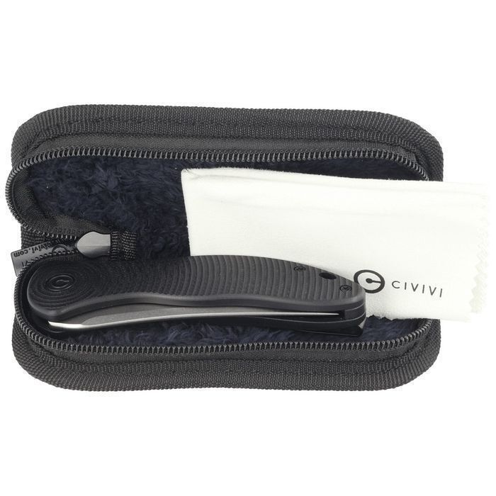 Nóż składany Civivi Synergy3 Black G10, Stonewashed (C20075A-1)