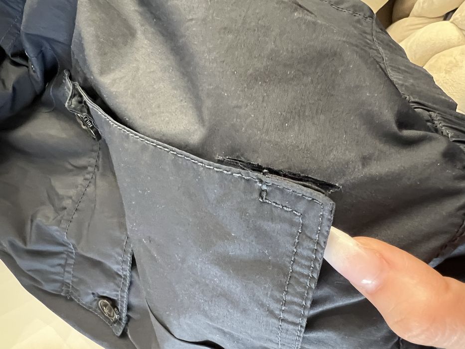 Tommy Hilfiger kurtka wiatrówka męska XL granatowa