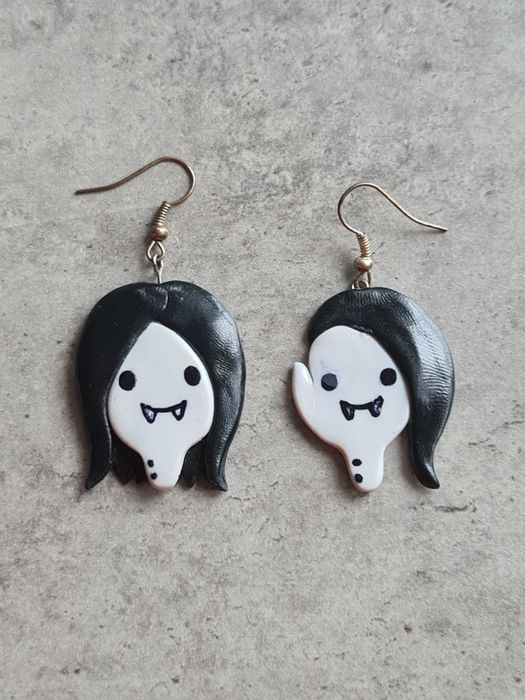 Kolczyki Pora na Przygodę Marcelina earrings Adventure Time hand made